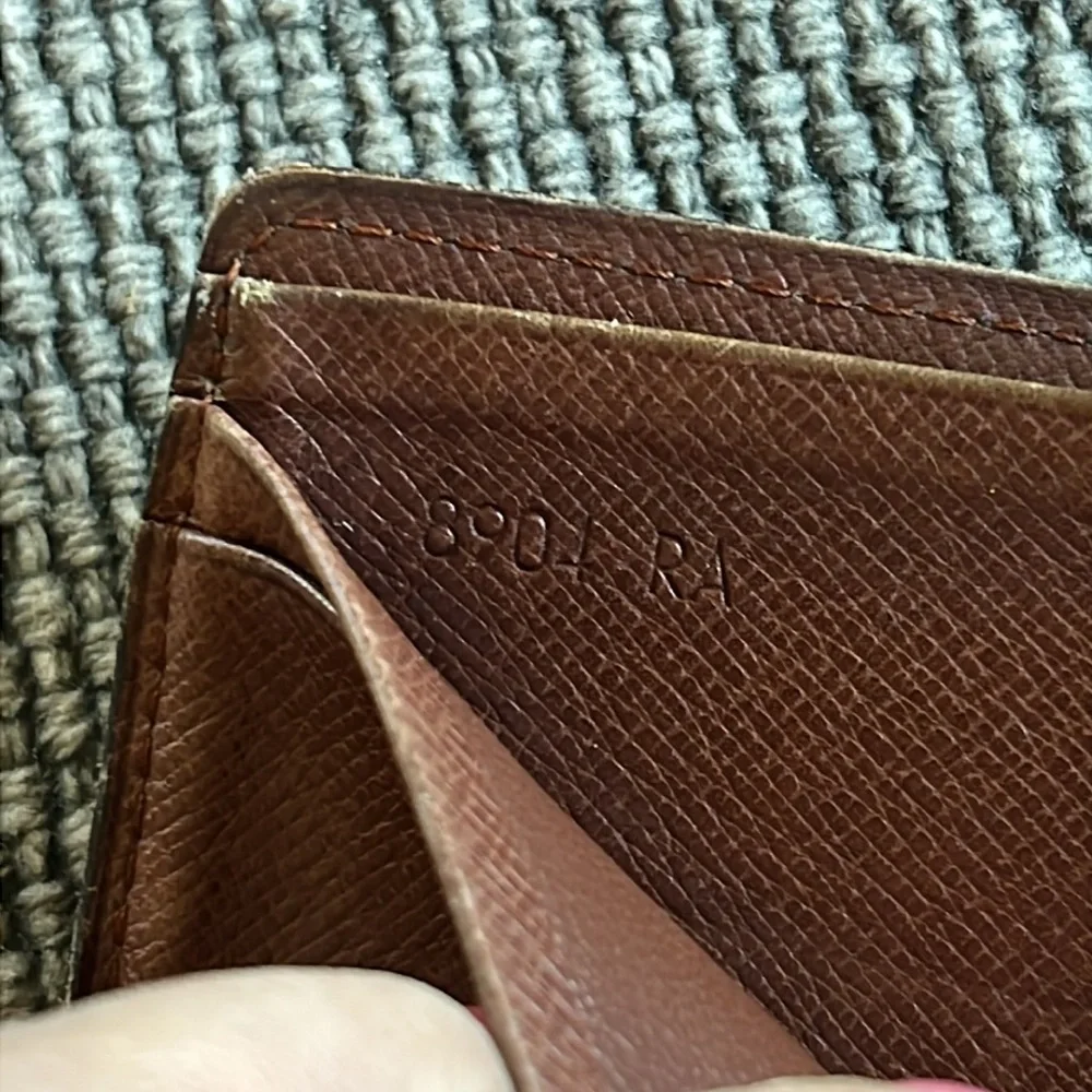 Louis Vuitton Marco monogram bifold wallet brown leather small men’s wallet - Picture 17 of 17